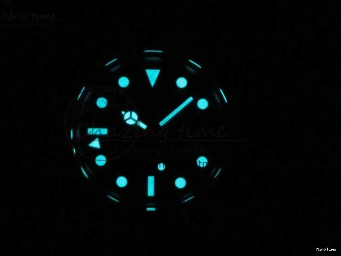 MiroTime 0401 GMT-Master II White Blue Diamonds Bezel 904L Steel GMF Best Edition Black Dial On Jubilee Bracelet SA3285 CHS V Original 2579